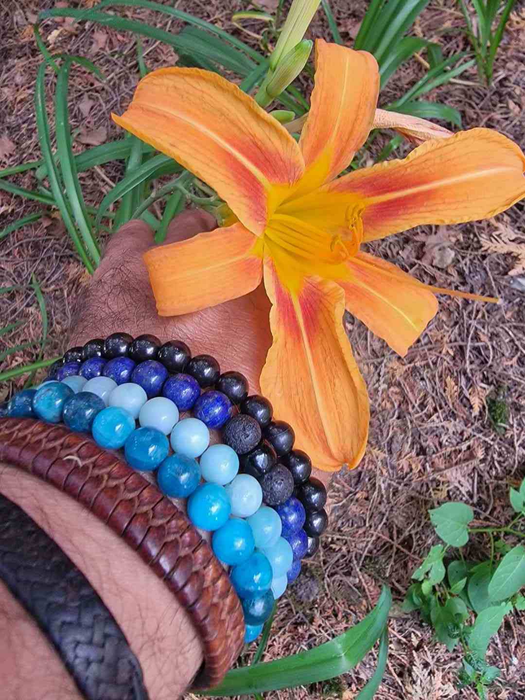 Gem Bracelets in nature